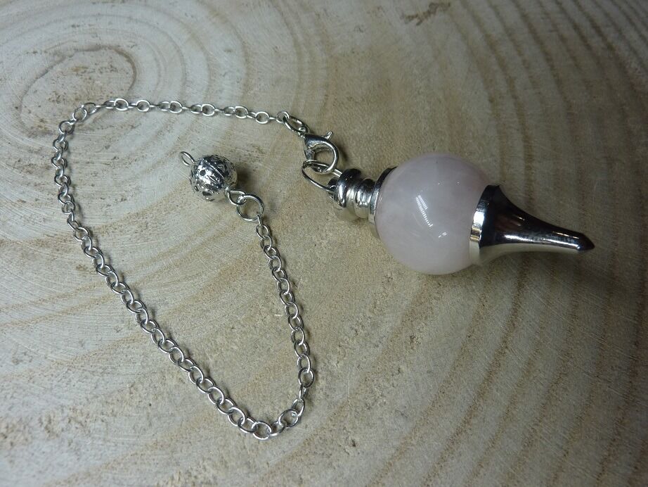 Pendule Quartz rose - Radiesthésie