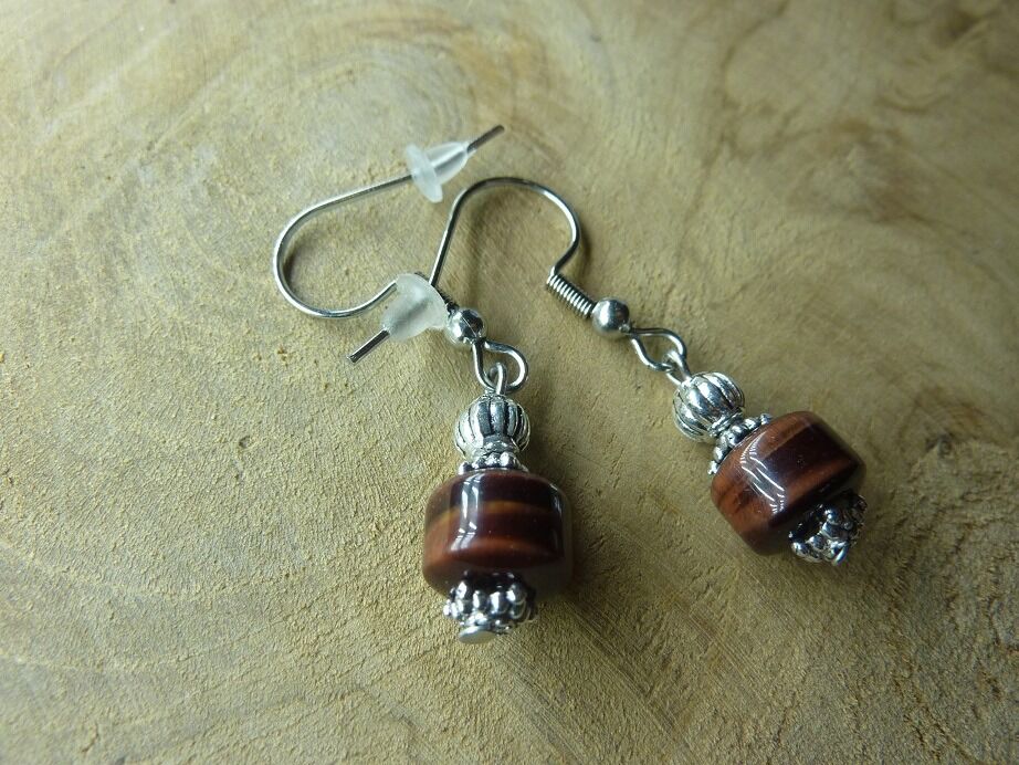 Boucles d'oreilles Oeil de taureau