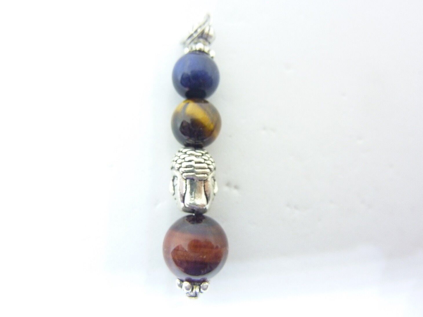 Pendentif OEIL DE TIGRE TAUREAU OEIL DE FAUCON Bouddha protection – Image 3