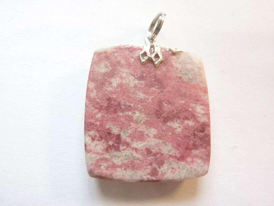 Pendentif Thulite argent 925 GG 3902