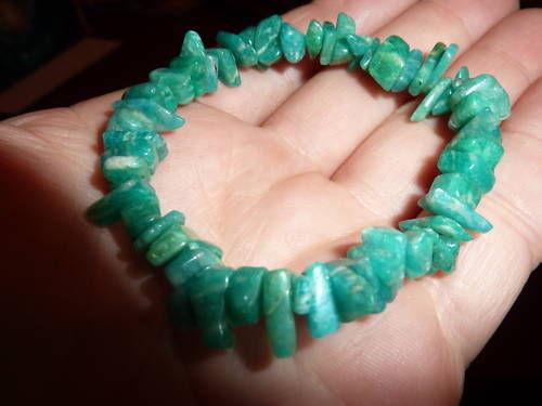 Bracelet amazonite perles multiformes 6-10mm