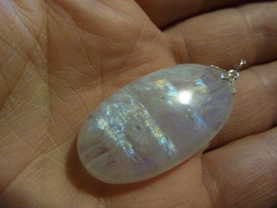 PENDENTIF PIERRE DE LUNE GEMME 62 cts AAA+ ref 5418 – Image 2