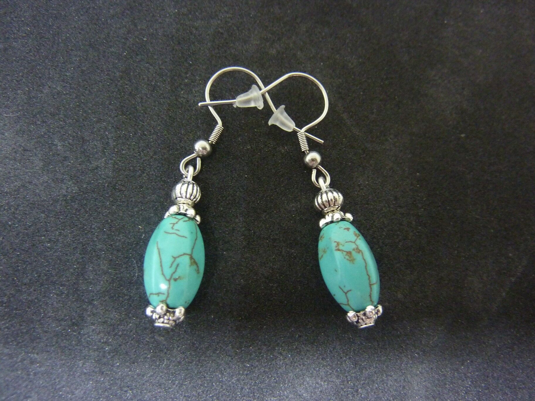 BOUCLES D'OREILLES TURQUOISE