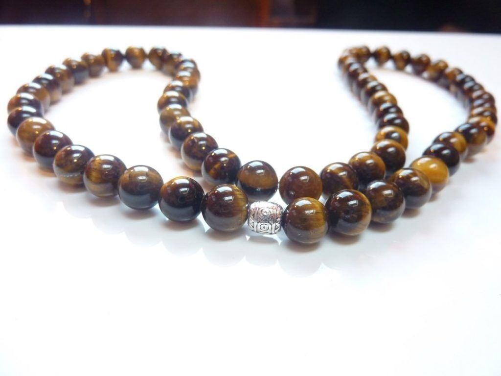 COLLIER PROTECTION OEIL DE TIGRE