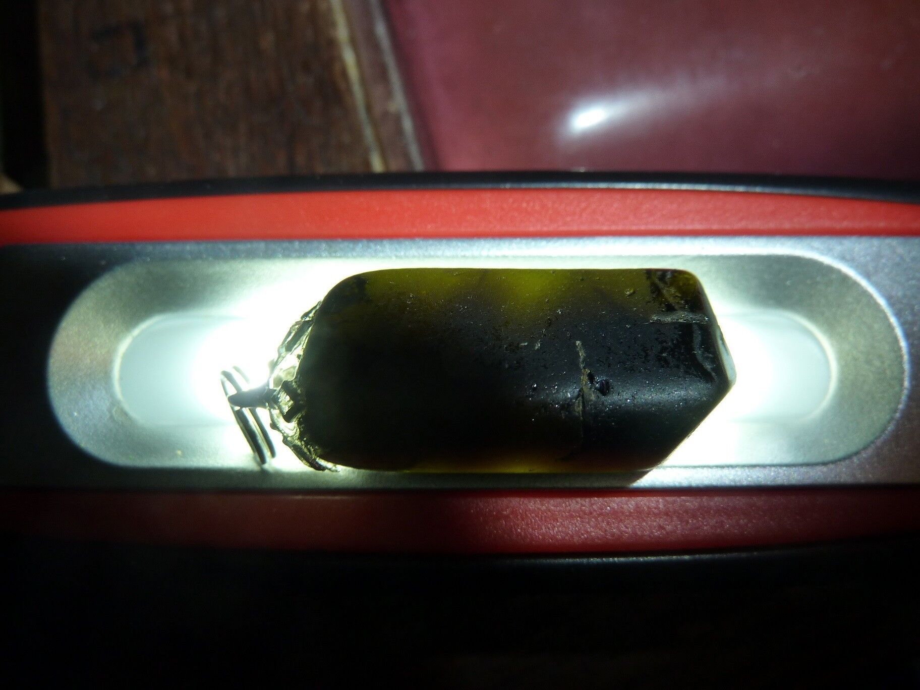 PENDENTIF TOURMALINE VERTE VERDELITE 8,3 GR GEMME RARE ref 3737 – Image 3