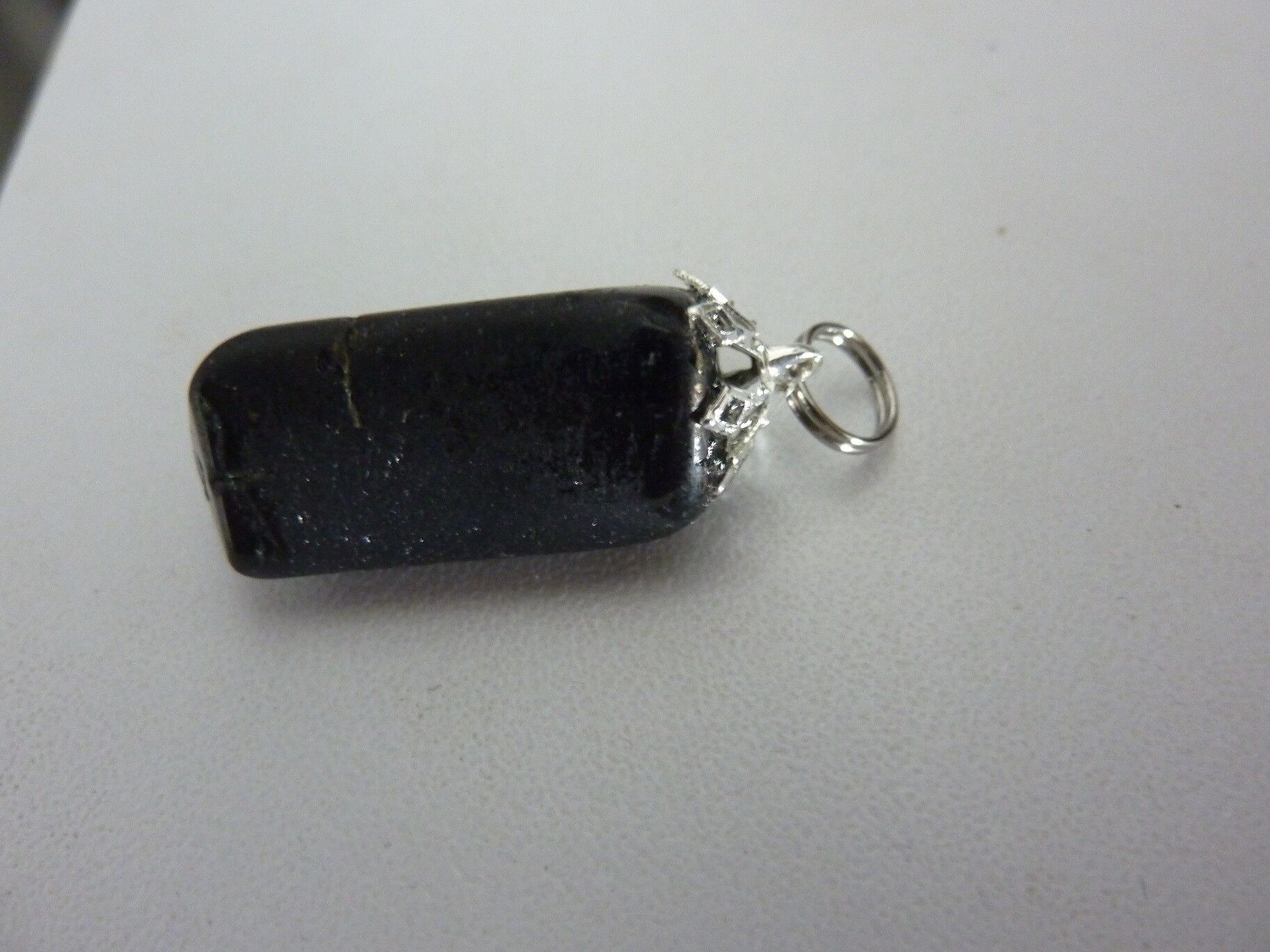 PENDENTIF TOURMALINE VERTE VERDELITE 8,3 GR GEMME RARE ref 3737 – Image 4