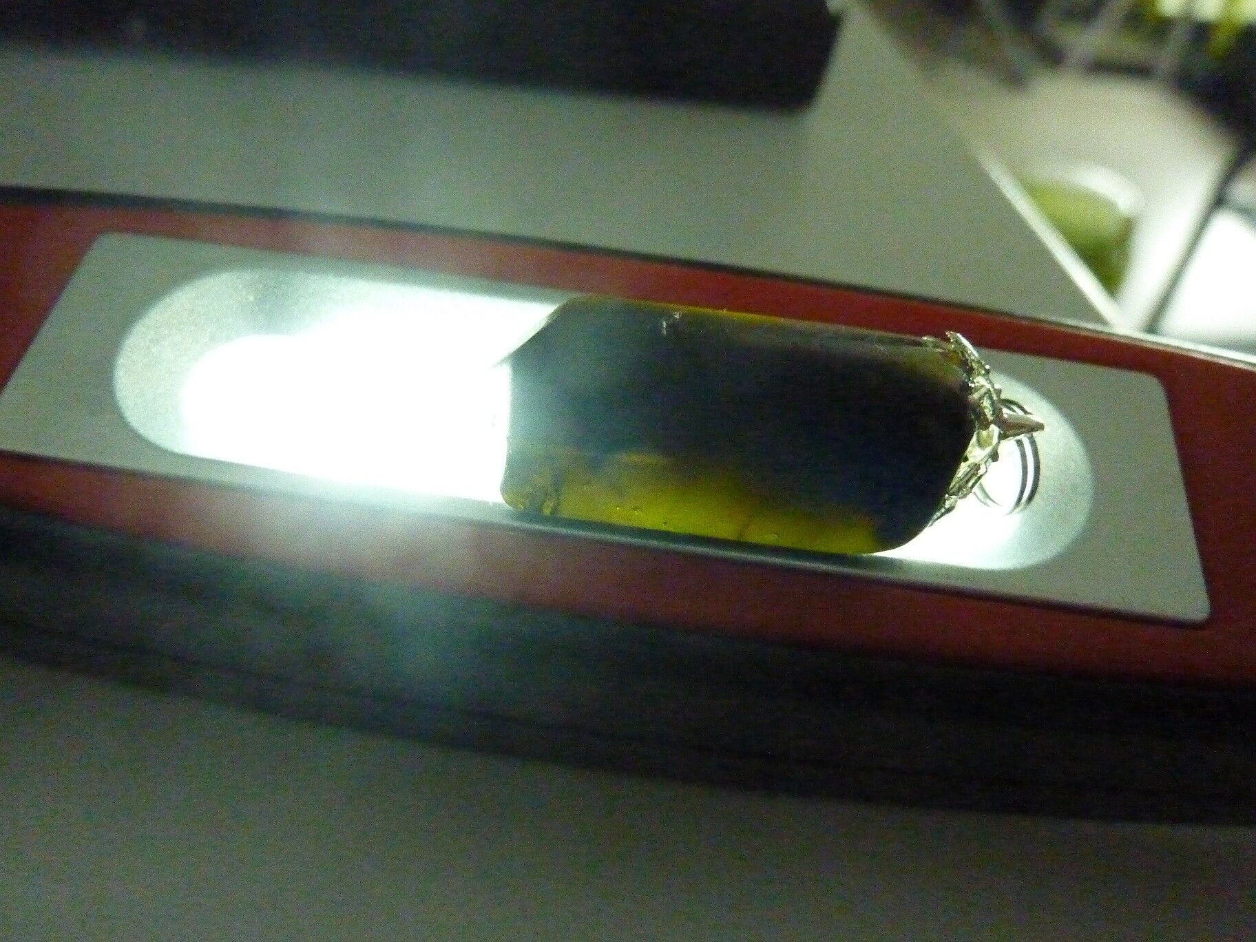 PENDENTIF TOURMALINE VERTE VERDELITE 8,3 GR GEMME RARE ref 3737 – Image 2