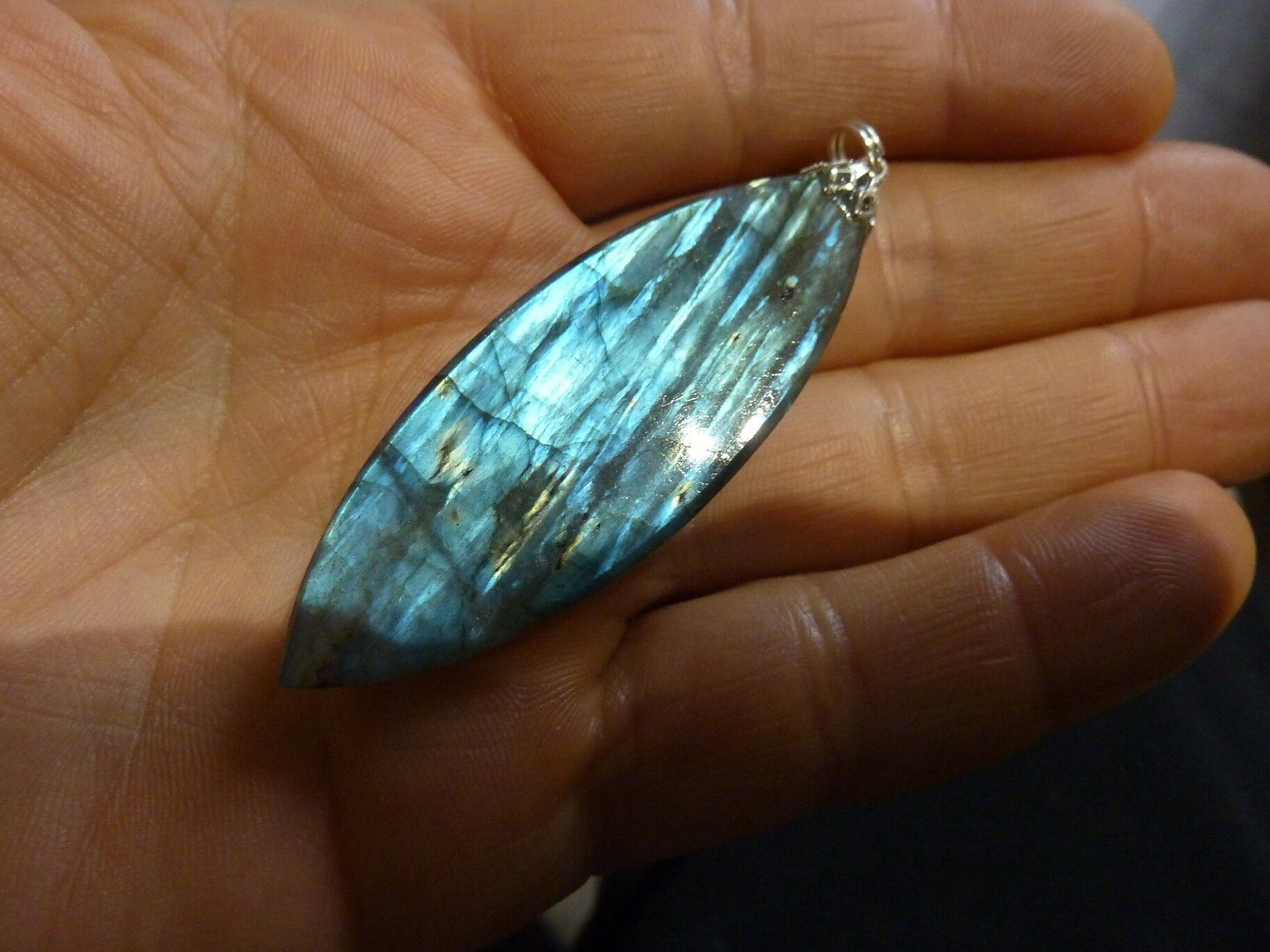 PENDENTIF PROTECTION LABRADORITE REF 5639 – Image 2