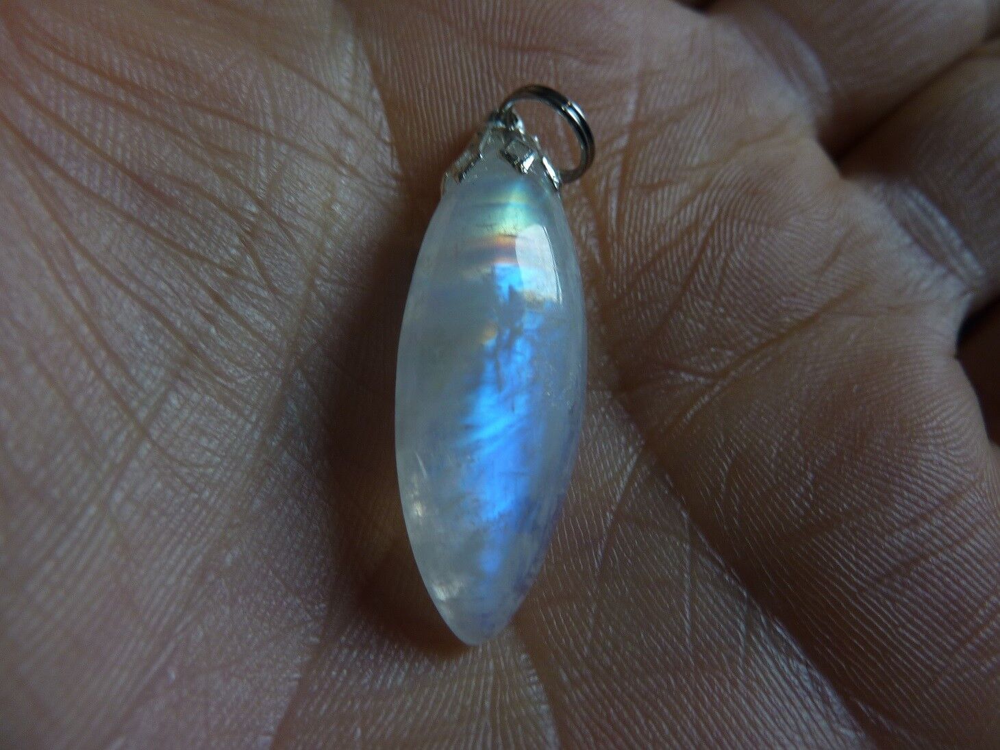 Pendentif Pierre de lune Quiétude et intuition ref 6689 – Image 2