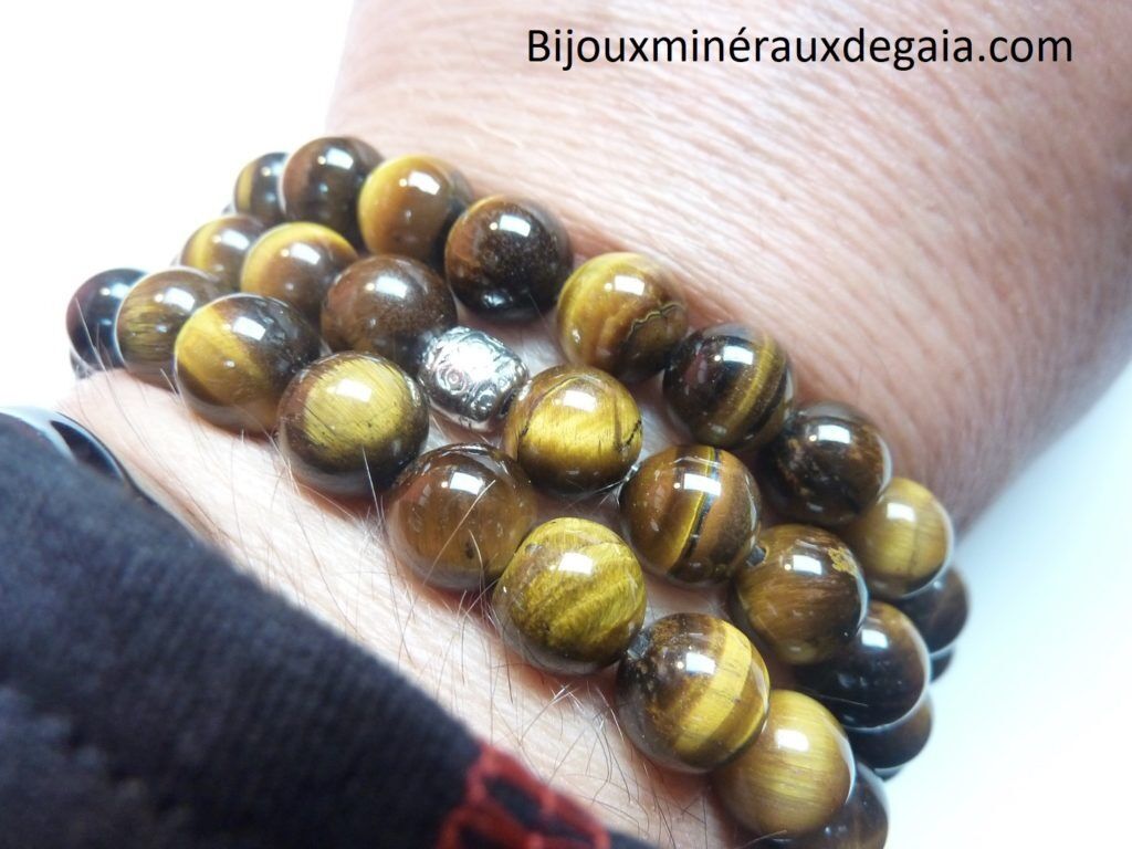 COLLIER PROTECTION OEIL DE TIGRE