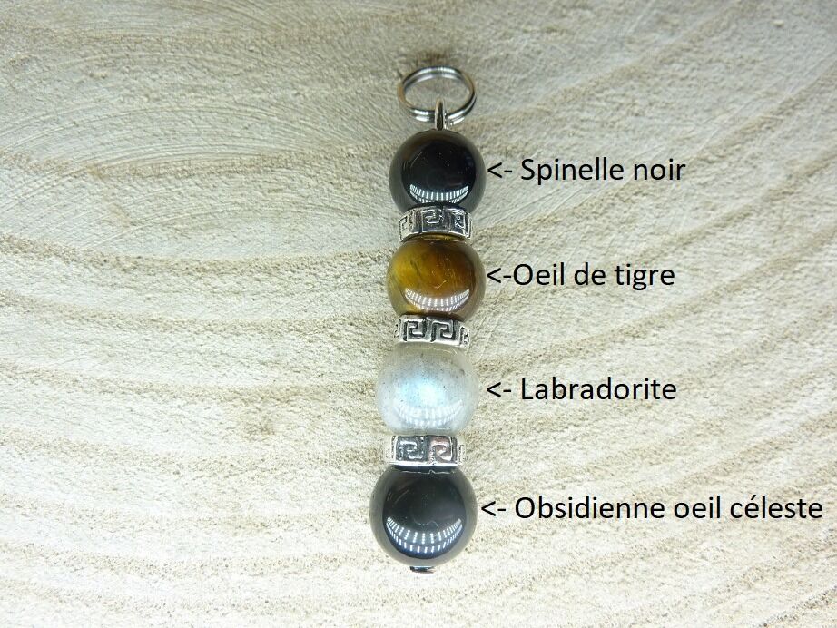 Pendentif-protection-oeil-de-tigre-labradorite-obsidienne-oeil-celeste-spinelle