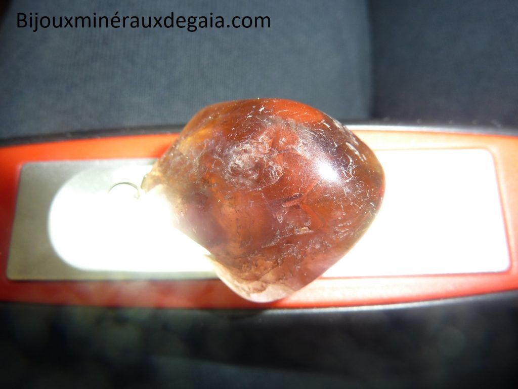 Pendentif Cacoxénite super seven très rare Ref 1856