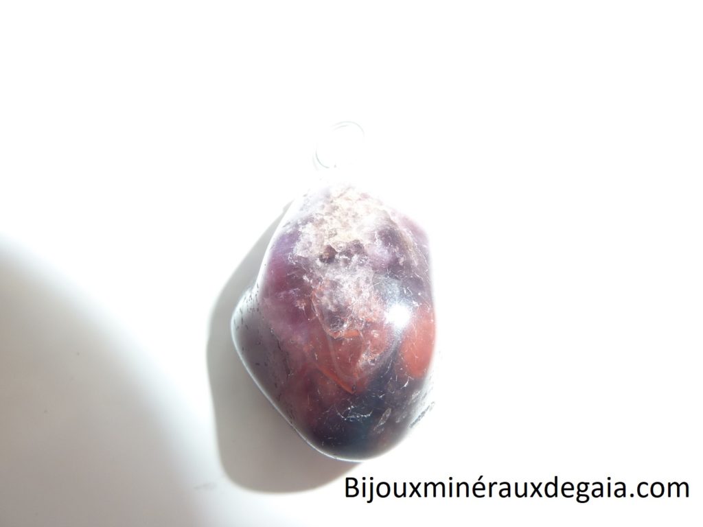 Pendentif Cacoxénite super seven très rare Ref 1856