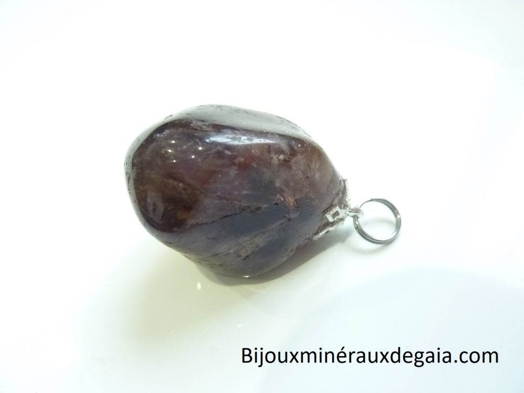 Pendentif Cacoxénite super seven très rare Ref 1856