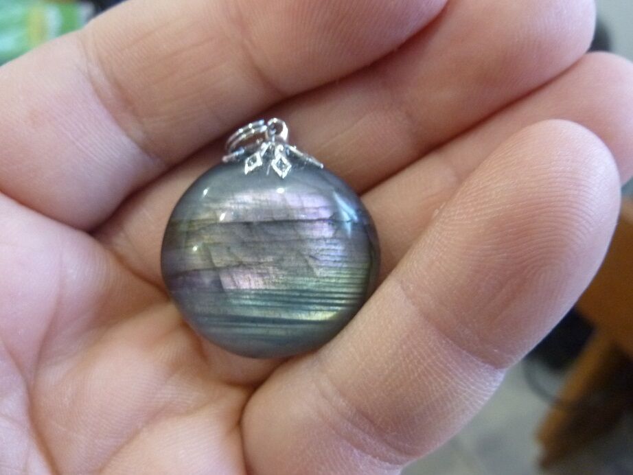Pendentif Labradorite réf 1010