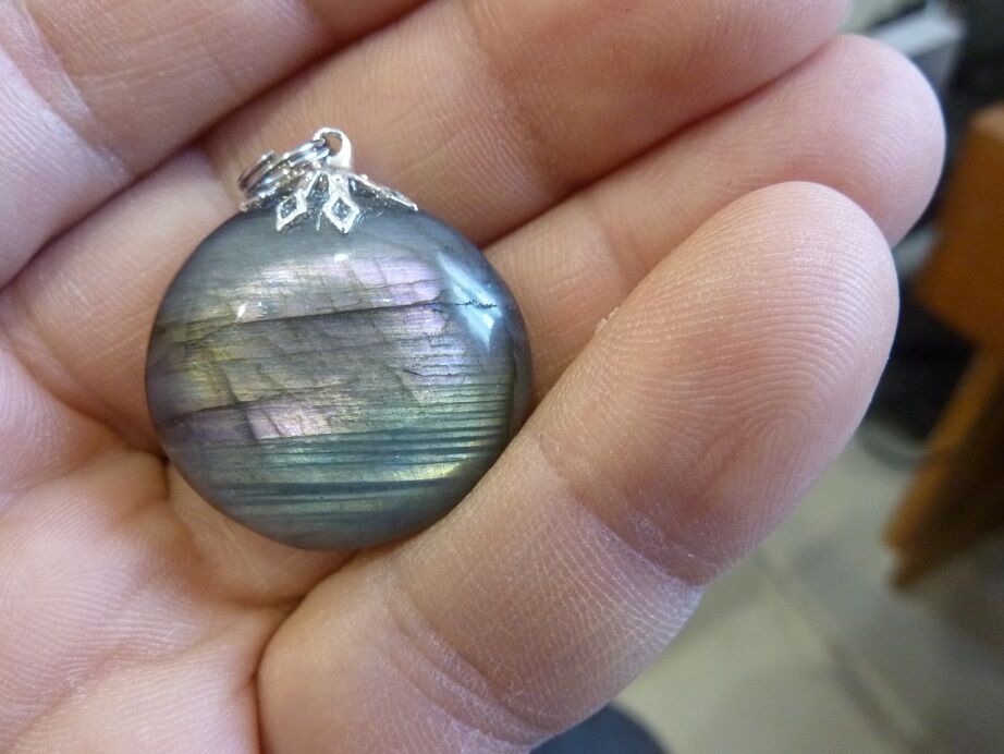 Pendentif Labradorite réf 1010