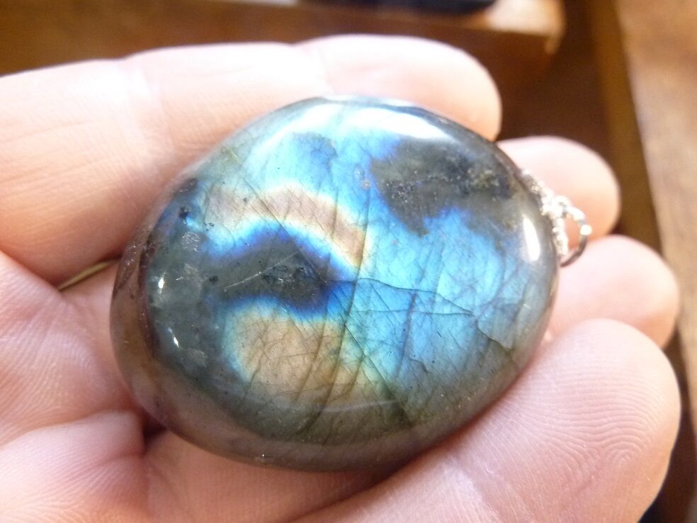 Pendentif Labradorite réf 2689