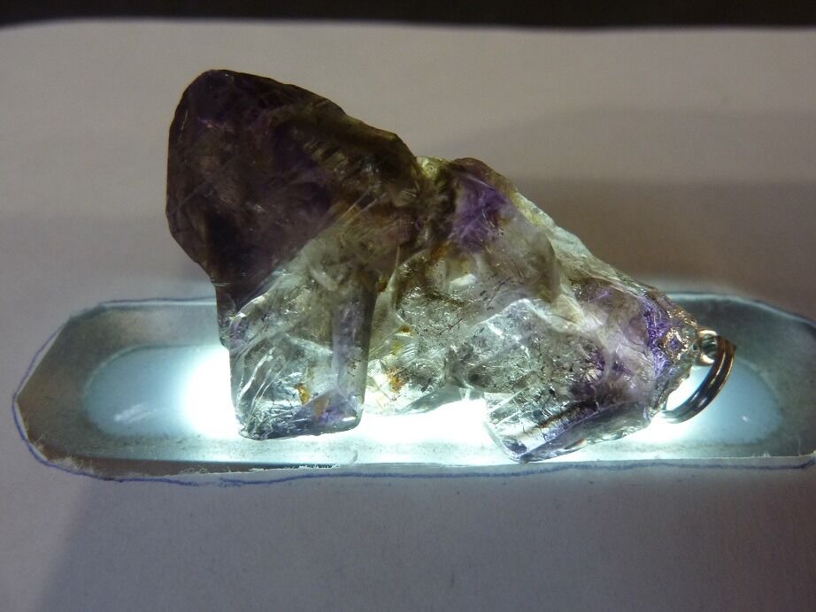 Pendentif Cacoxénite super seven ref 1132