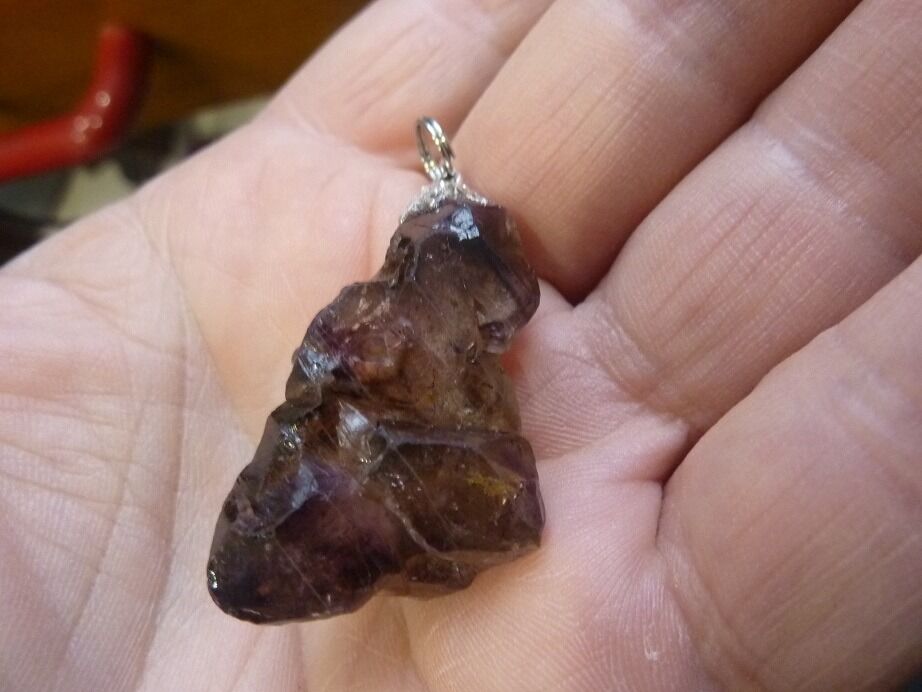 Pendentif Cacoxénite super seven ref 1132