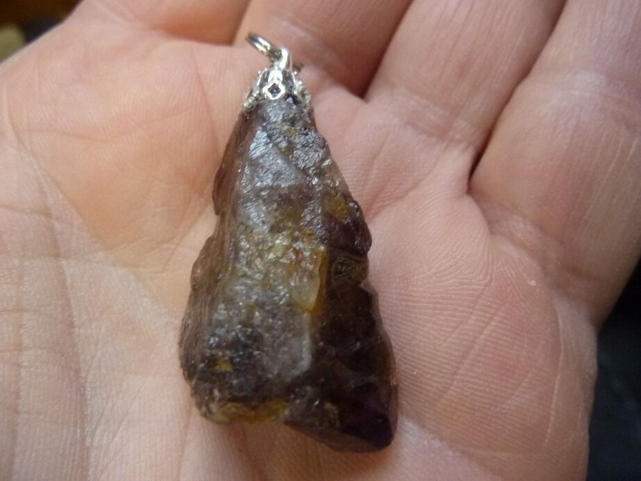 Pendentif Cacoxénite super seven ref 1132