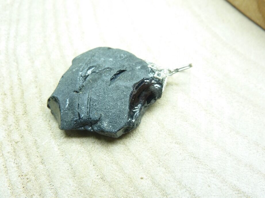 Pendentif Spinelle noir 11,7 gr ultra rare ref 1313