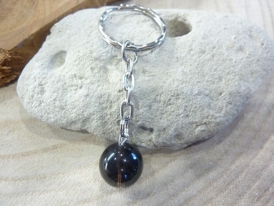 Porte clés Quartz fumé