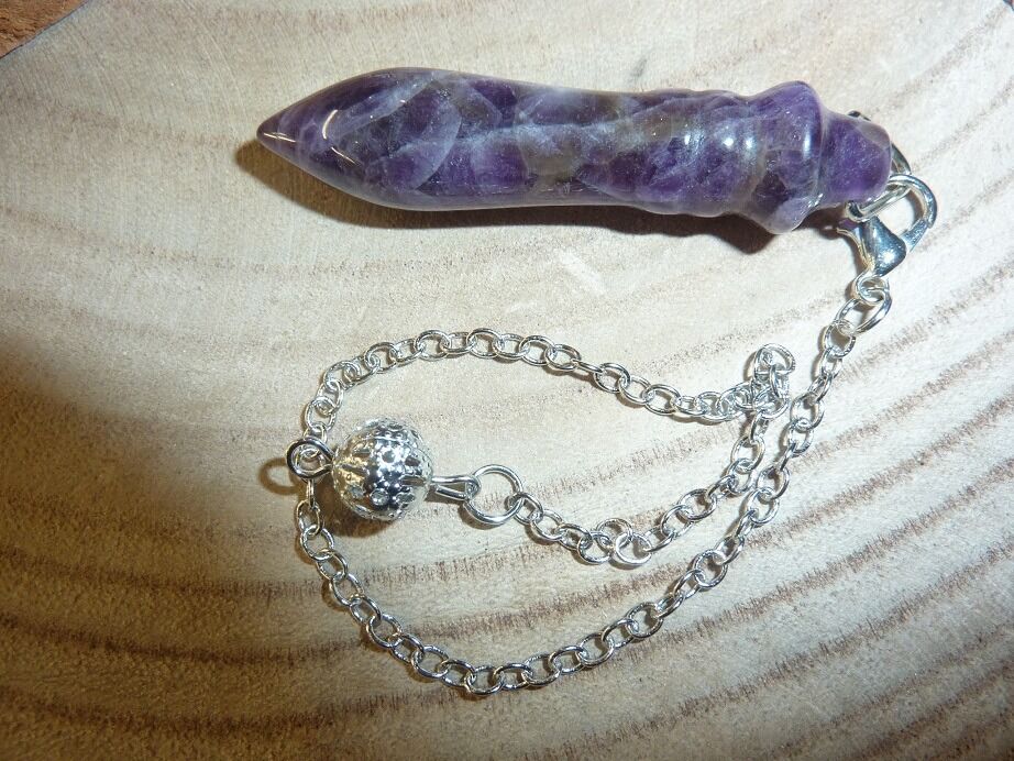 Pendule en Améthyste Radiesthésie Thot