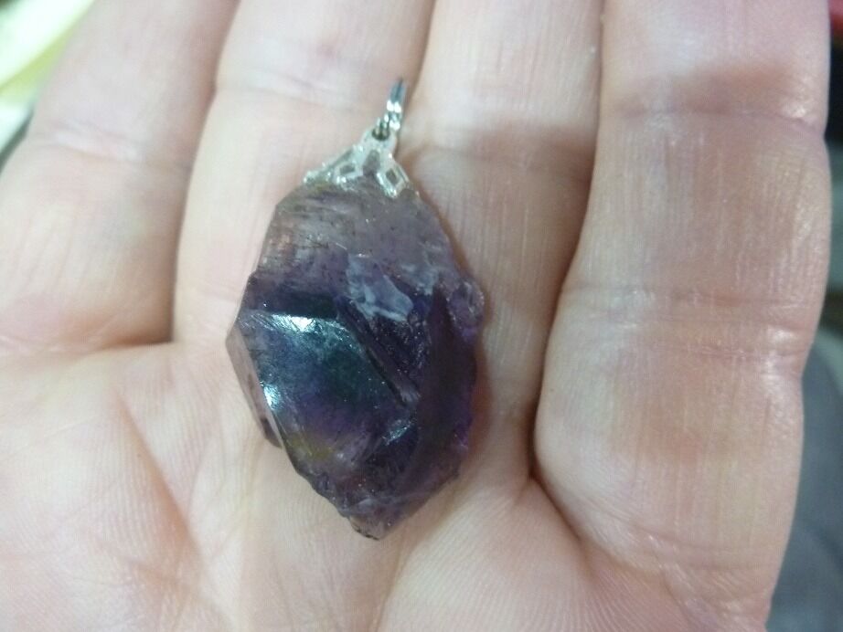 Pendentif Cacoxénite super seven ref 2877