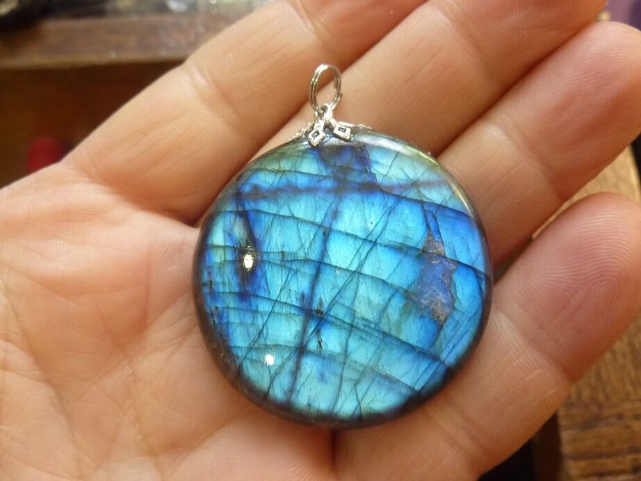 Pendentif Labradorite réf 3368