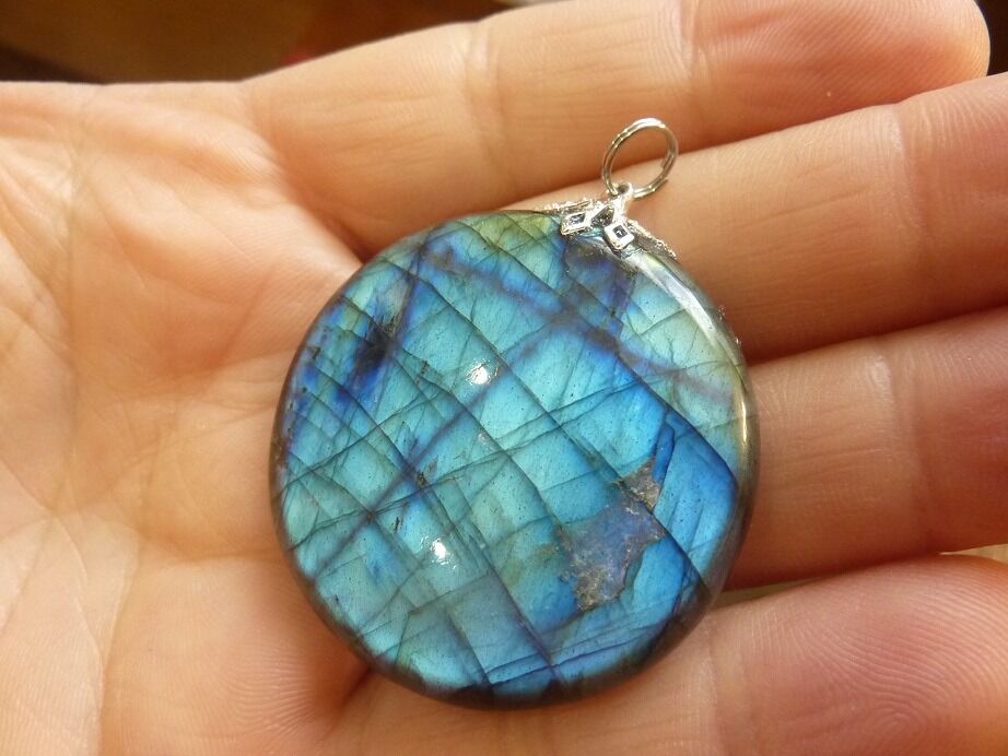 Pendentif Labradorite réf 3368