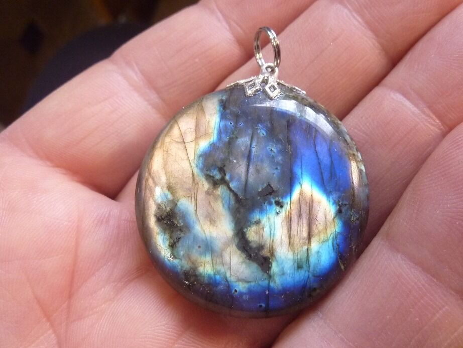 Pendentif Labradorite réf 3833