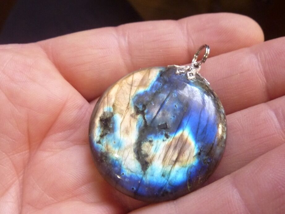 Pendentif Labradorite réf 3833
