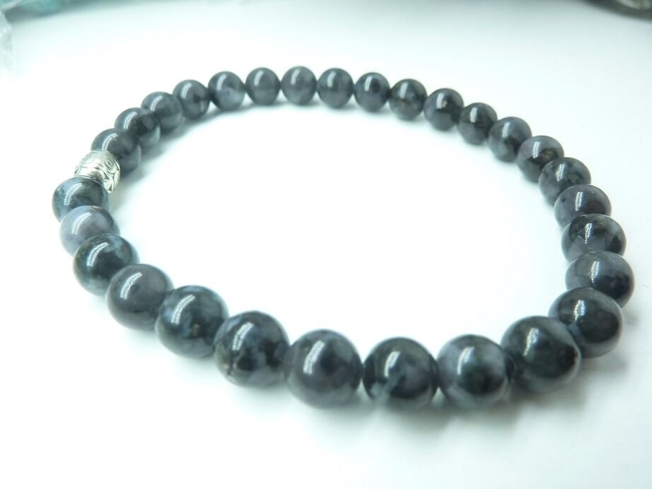 Bracelet Gabbro - Perles rondes 6 mm
