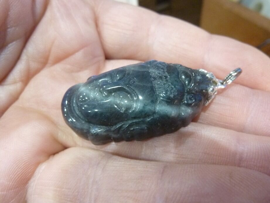 Pendentif Labradorite Bouddha ref 1102