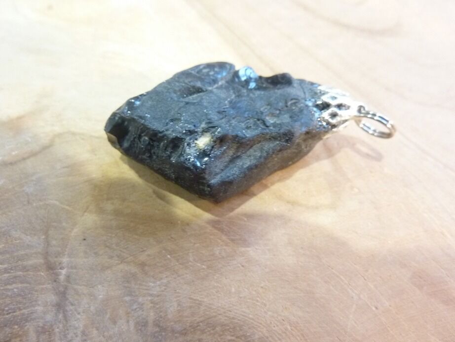 Pendentif Spinelle noir 20,6 gr ultra rare ref 1402