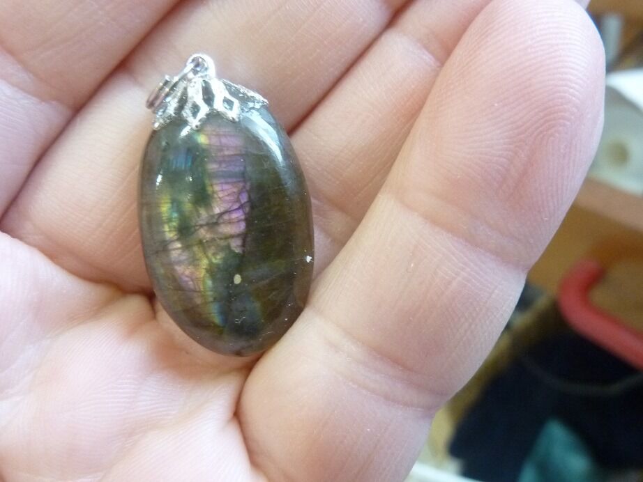 Pendentif Labradorite ref 2214