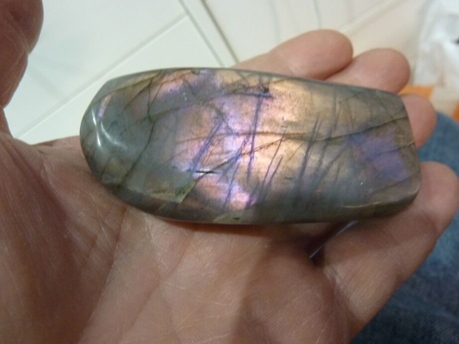 Labradorite violet Rare ! 136 gr ref 9833