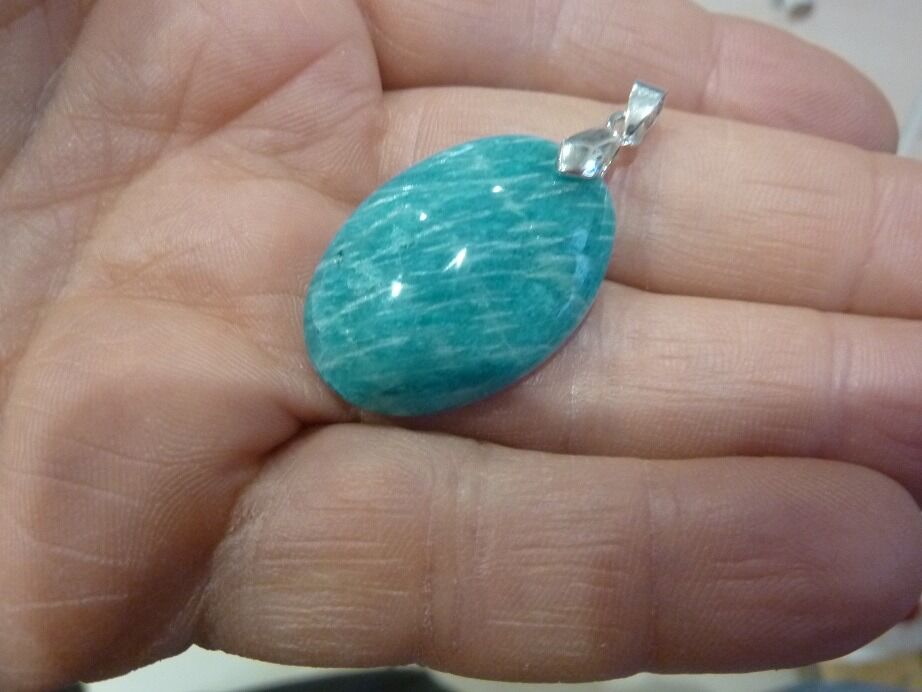 Pendentif Amazonite ref 2708