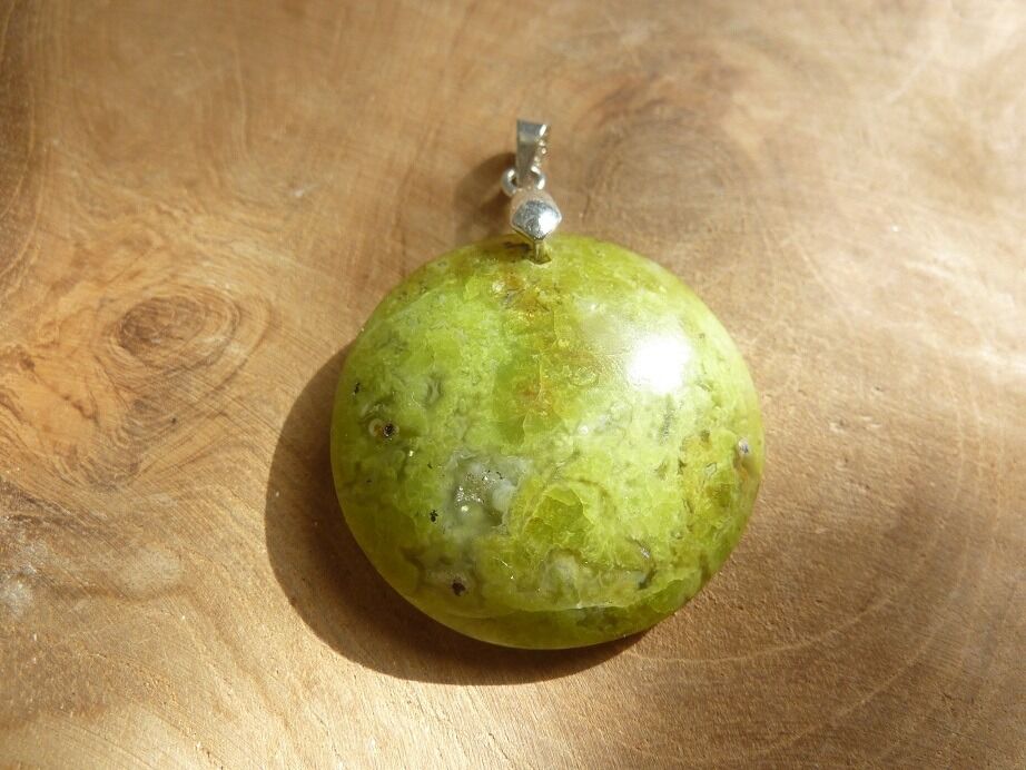Pendentif Opale verte ref 5500