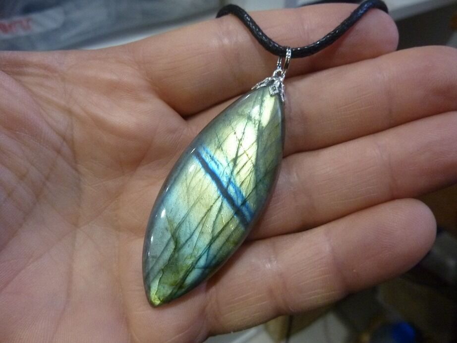 Collier pendentif Labradorite ref 2626
