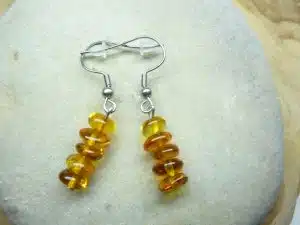 Boucles d'oreilles Ambre véritable Baltique