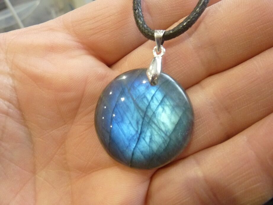 Collier pendentif Labradorite GG A01