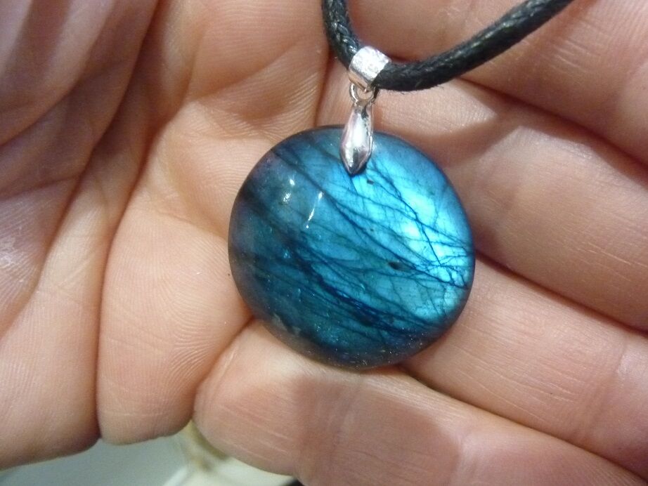 Collier pendentif Labradorite GG A04