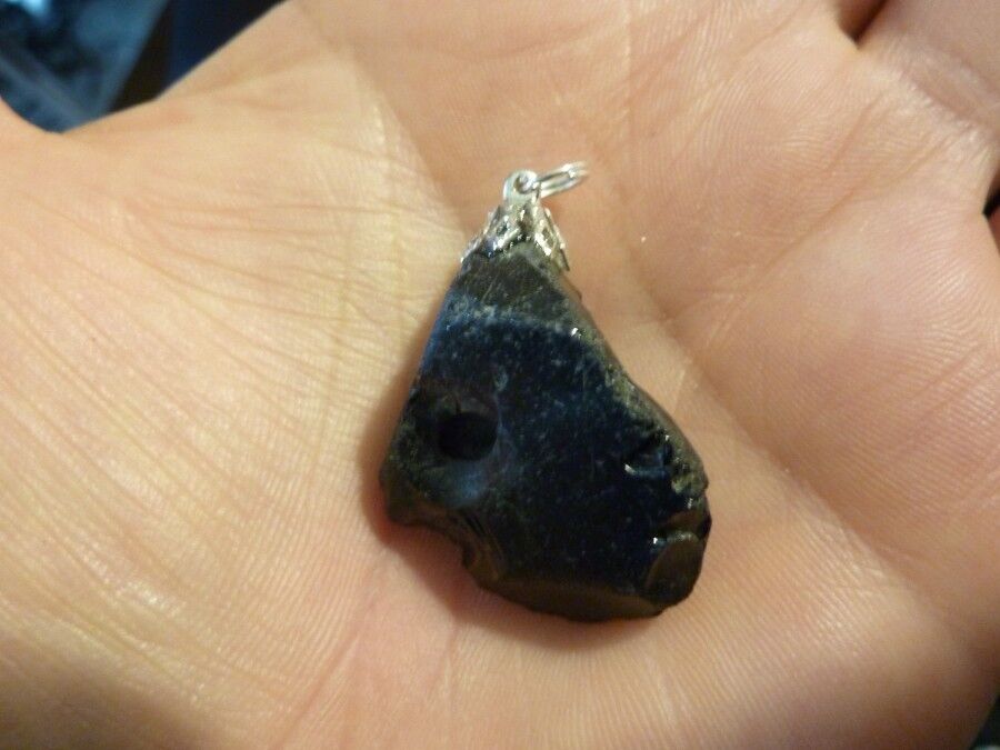 PENDENTIF PROTECTION SPINELLE NOIRE 14,2 gr REF 1412 – Image 2