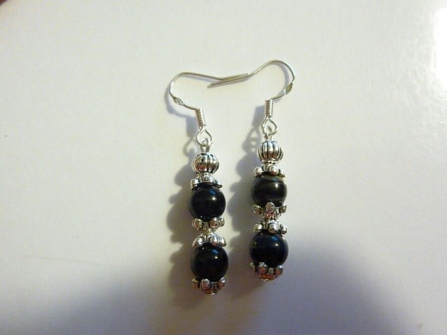 BOUCLES D'OREILLES OEIL DE FAUCON 6MM