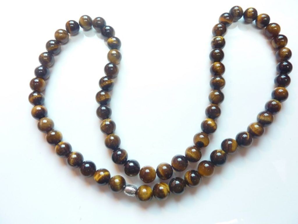 COLLIER PROTECTION OEIL DE TIGRE