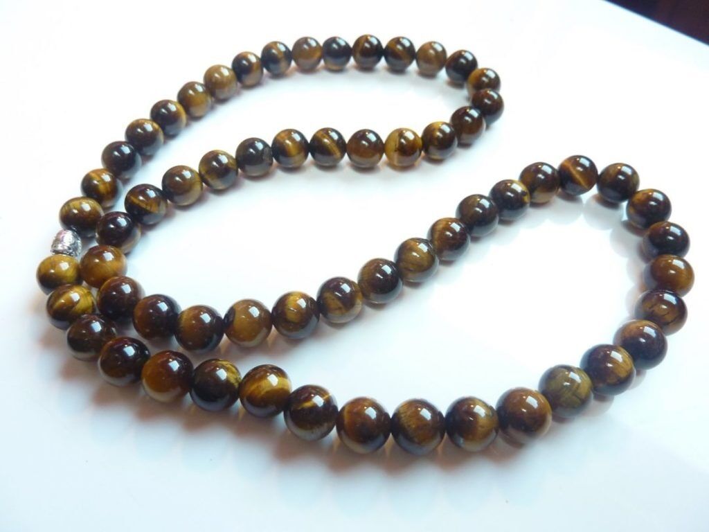 COLLIER PROTECTION OEIL DE TIGRE