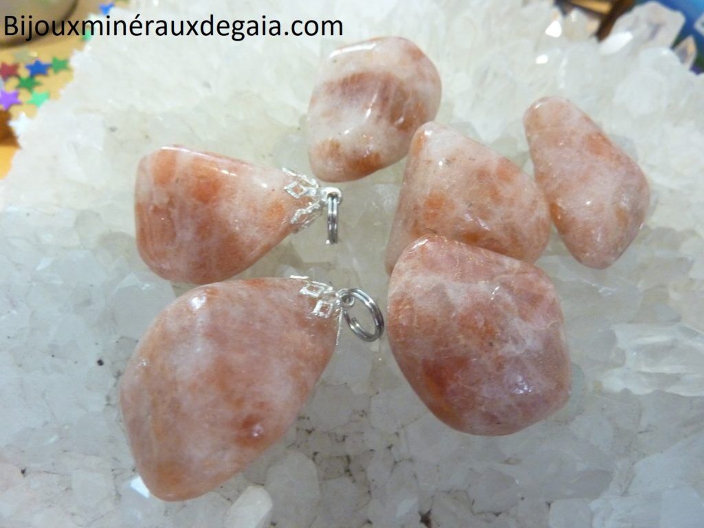 Pendentif pierre de soleil