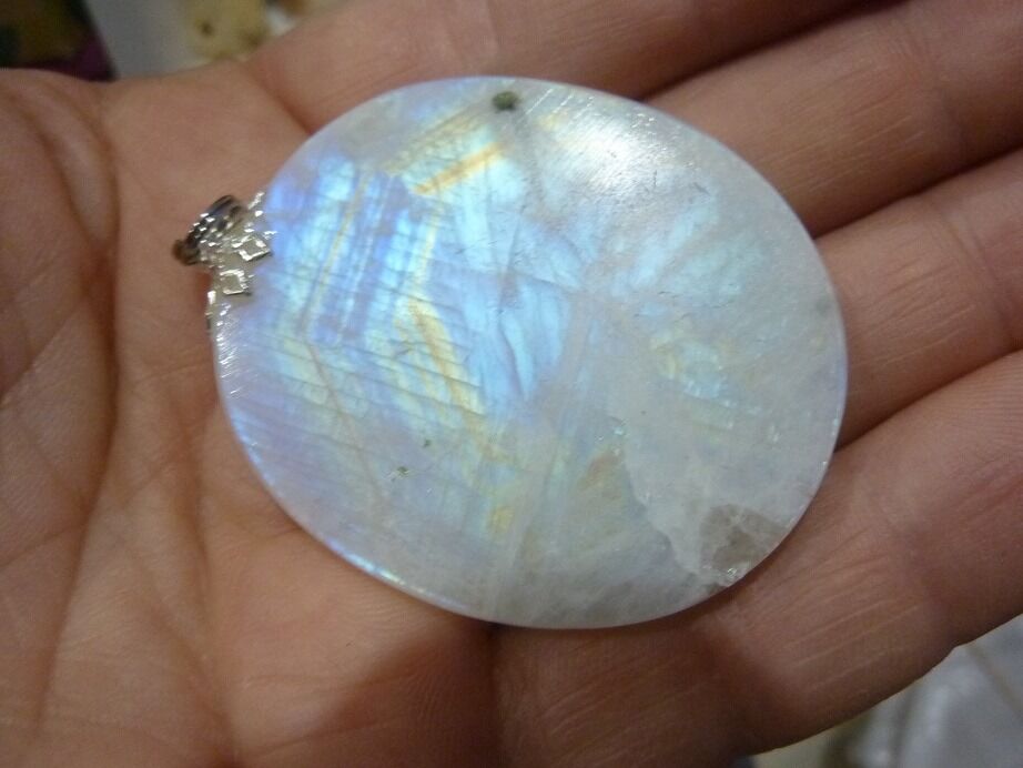 Pendentif Pierre de lune ref 0312