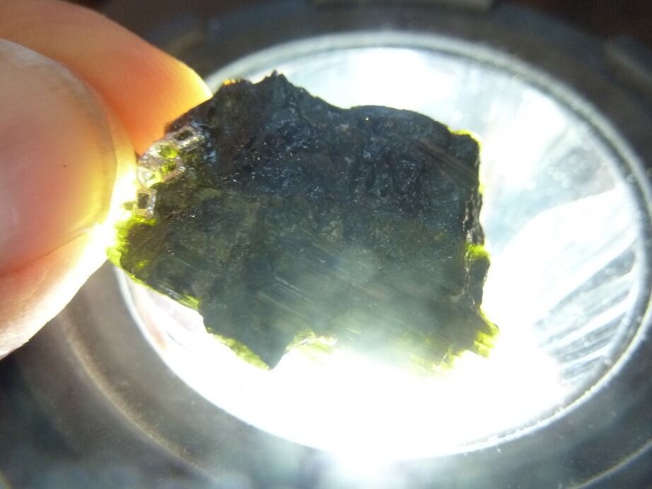 Pendentif tourmaline verte Ultra Rare ref 838